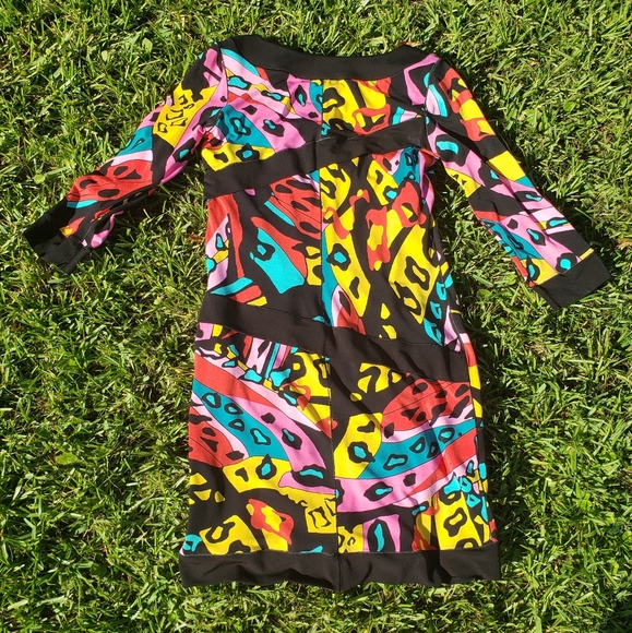 Eva Varro Small Leopard/Cheetah Rainbow Dress - Picture 2 of 3